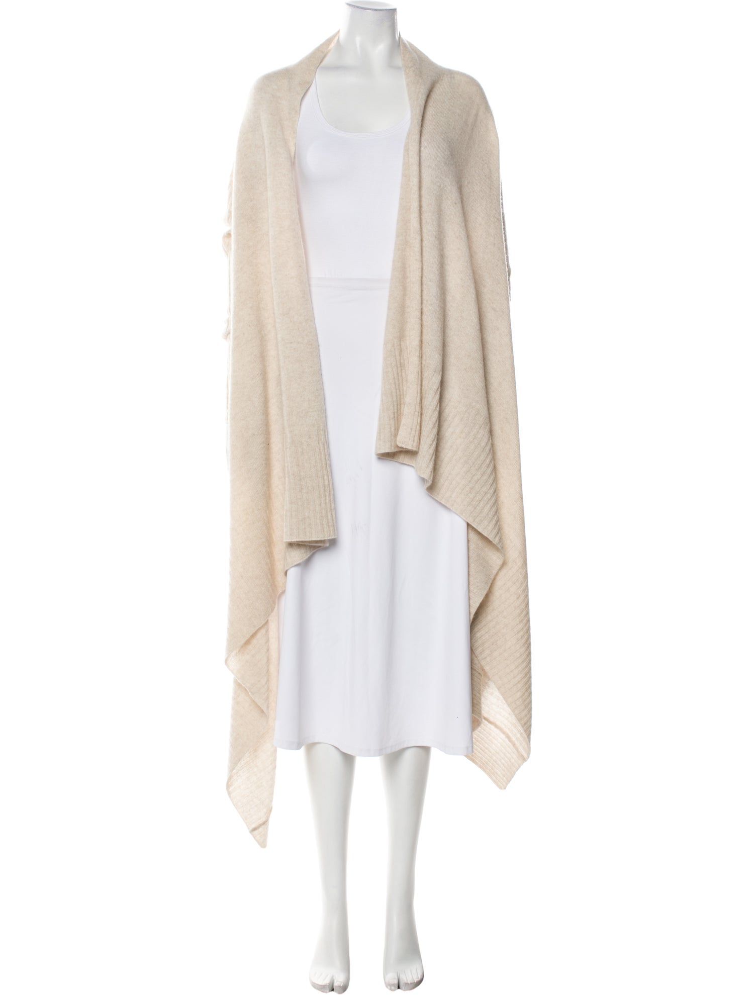 Skull Cashmere Cashmere Open Front Sweater