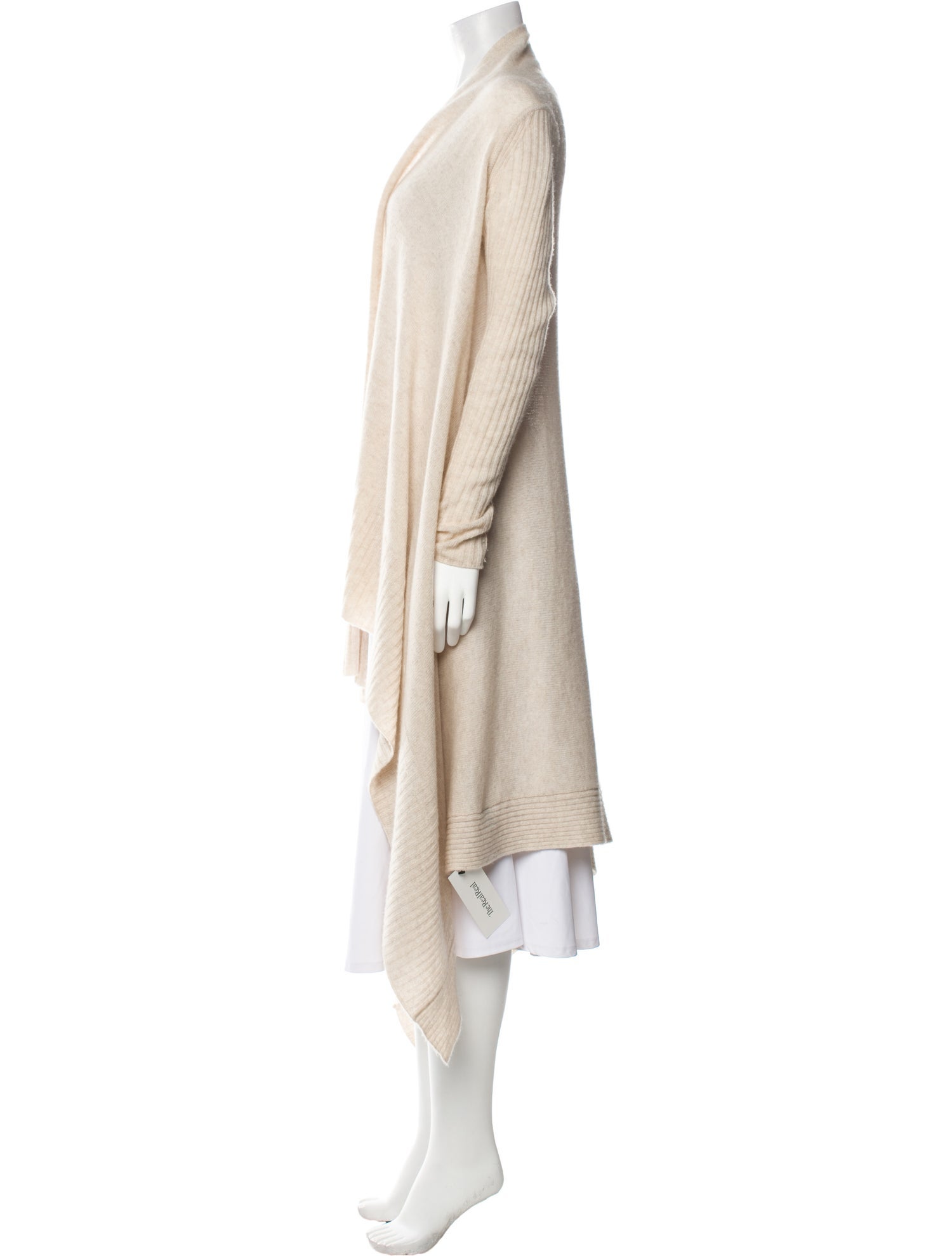 Skull Cashmere Cashmere Open Front Sweater