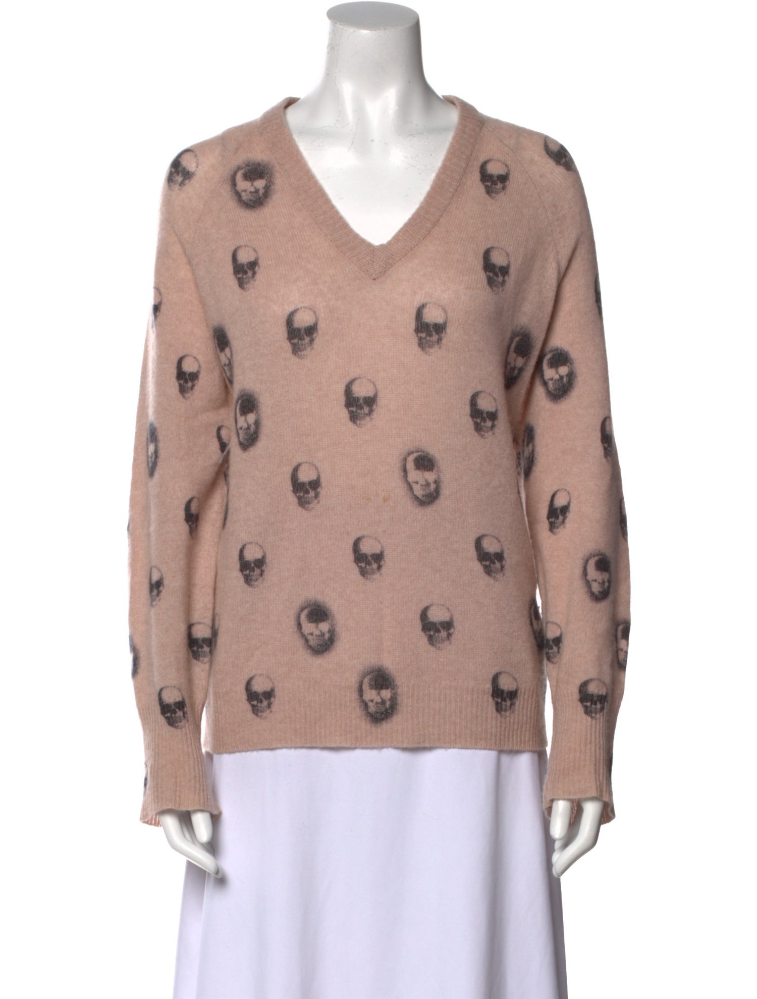Skull Cashmere Cashmere Printed Sweater