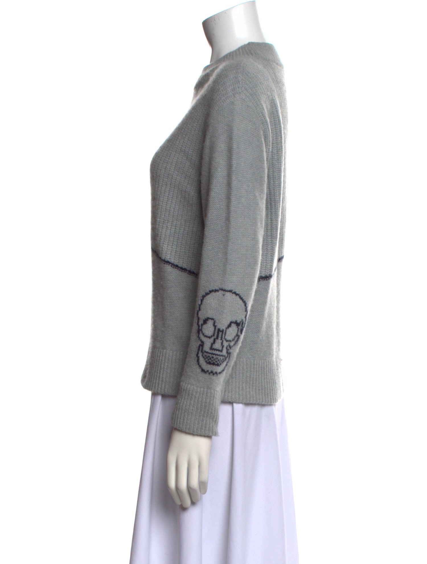 Skull Cashmere Cashmere Turtleneck Sweater