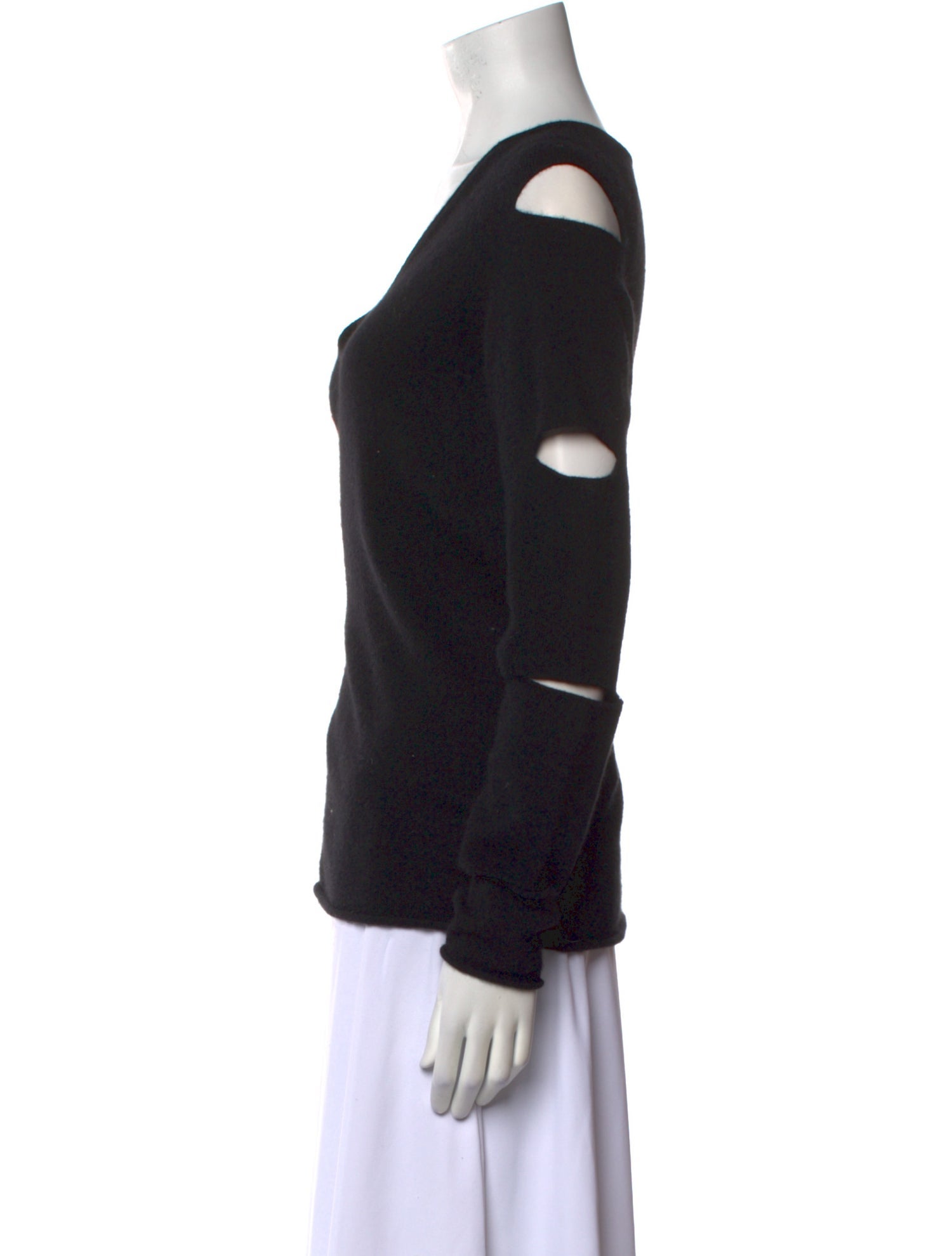 Skull Cashmere Cashmere V-Neck Sweater
