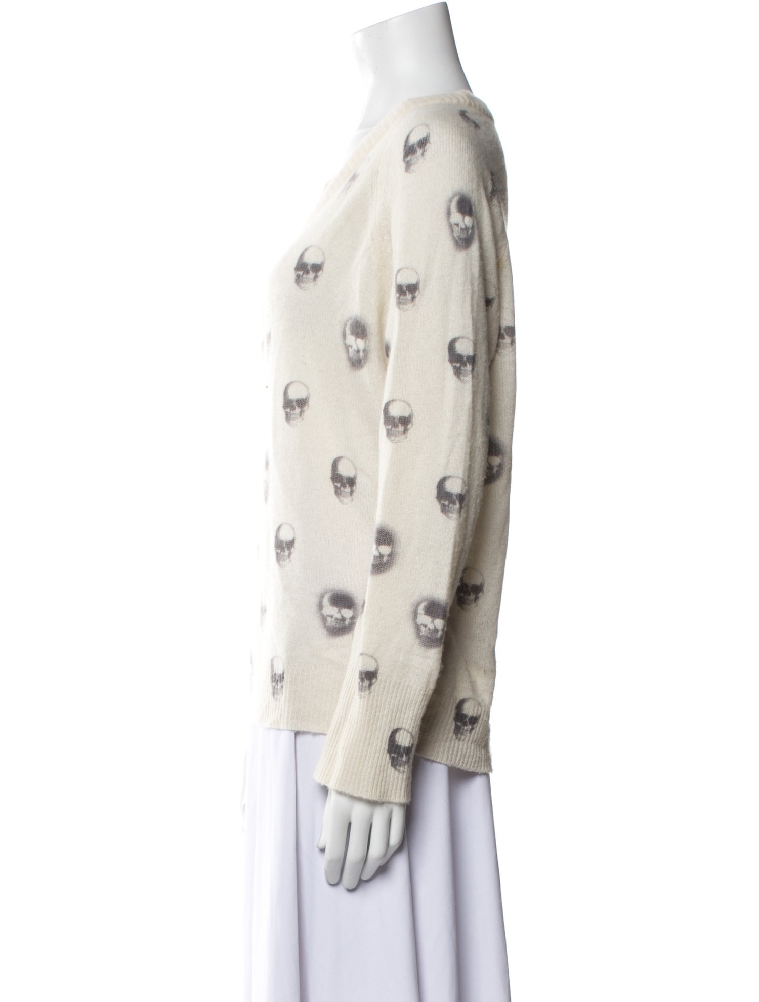 Skull Cashmere Cashmere Printed Sweater