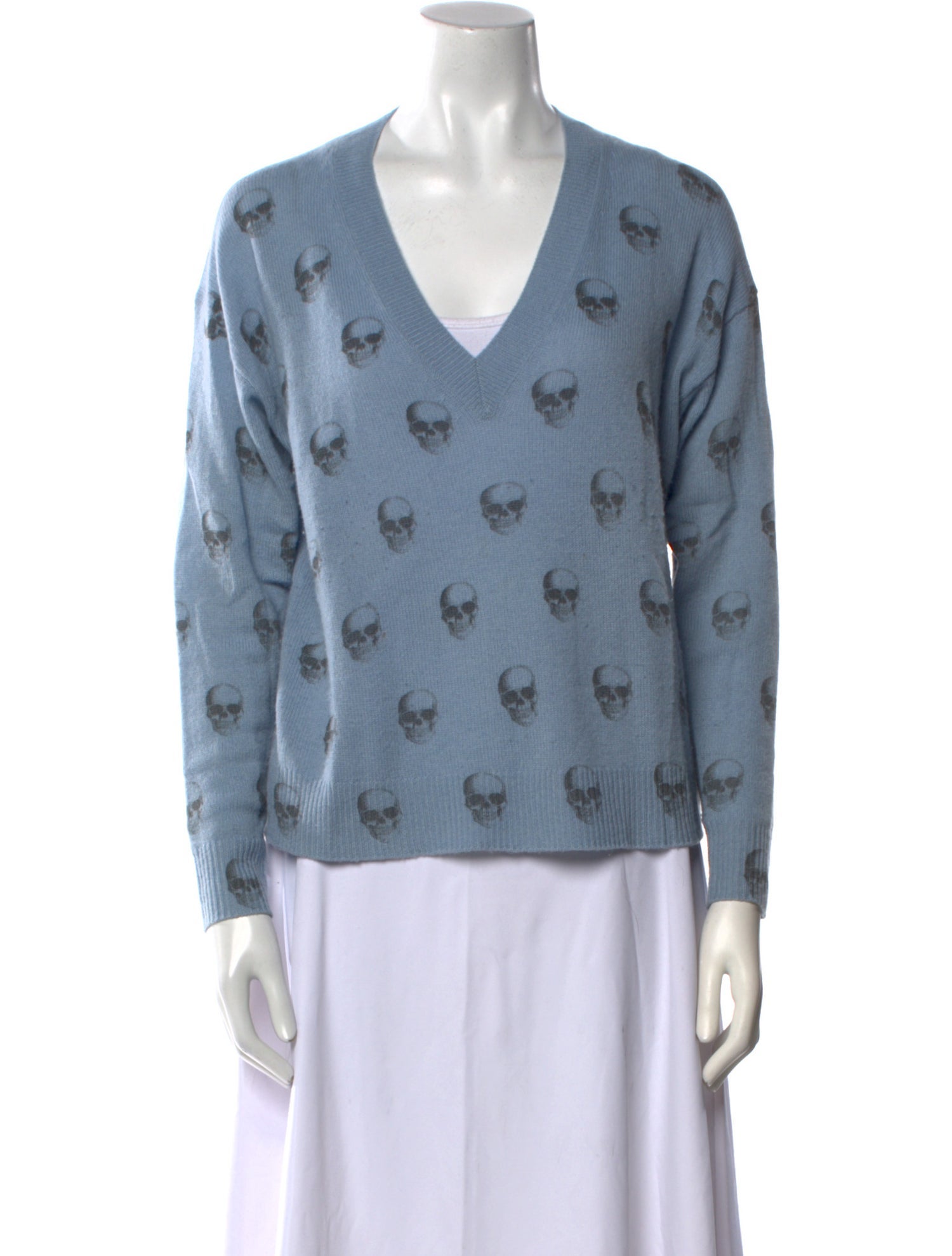 Skull Cashmere Cashmere Printed Sweater