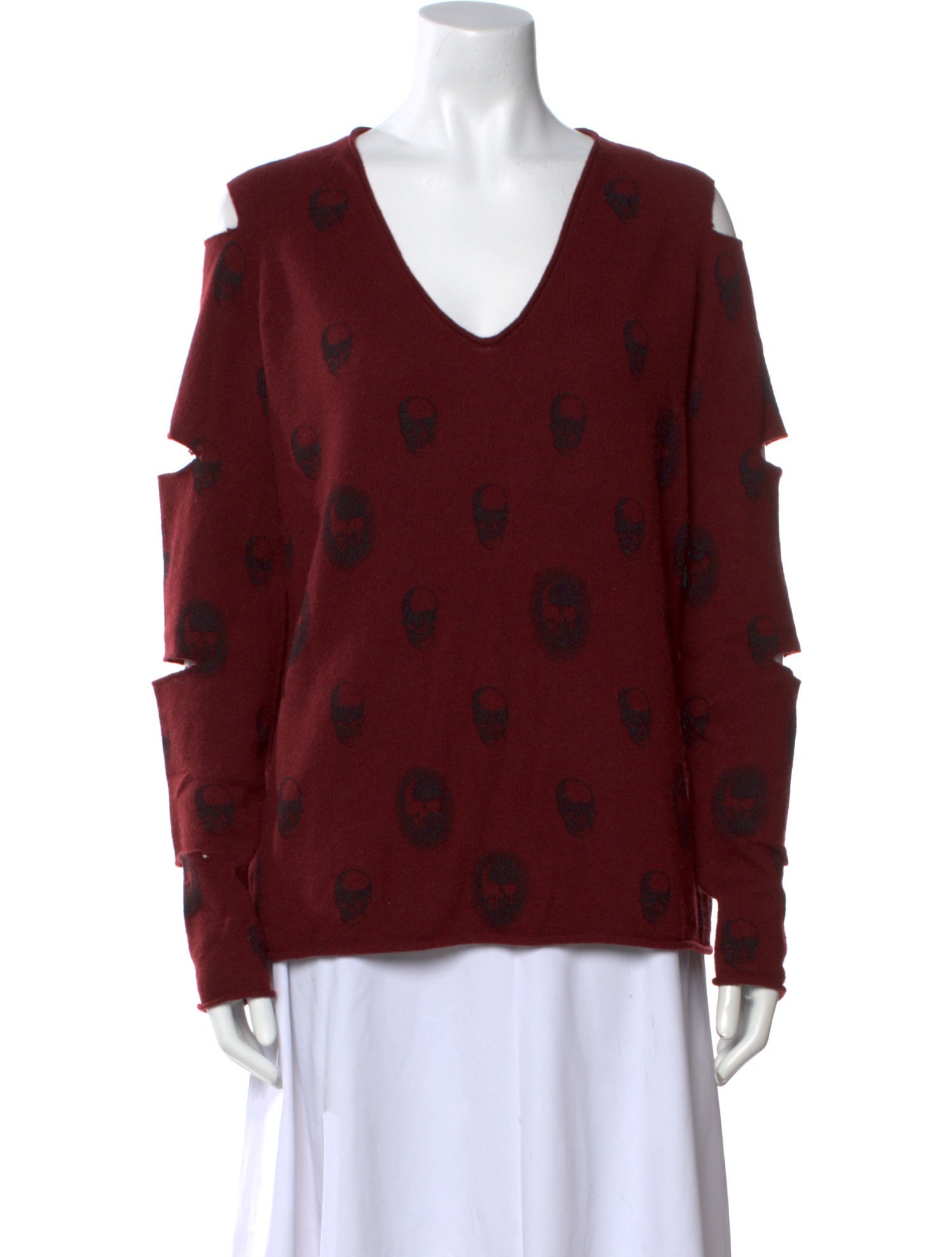 Skull Cashmere Cashmere Printed Sweater