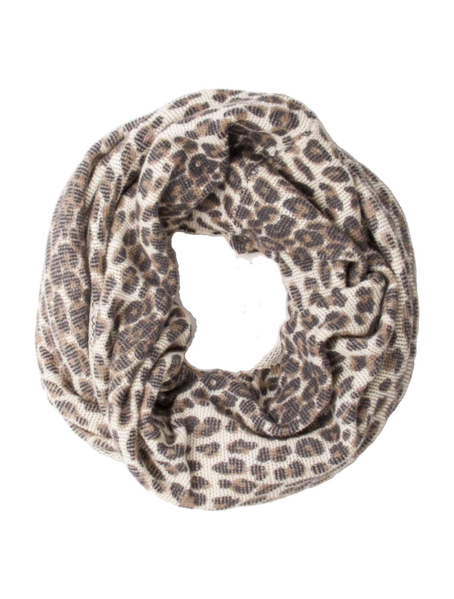 Skull Cashmere Cashmere Animal Print Snood