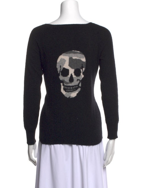 Skull Cashmere Cashmere Scoop Neck Sweater
