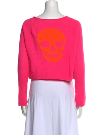 Skull Cashmere Cashmere Scoop Neck Sweater