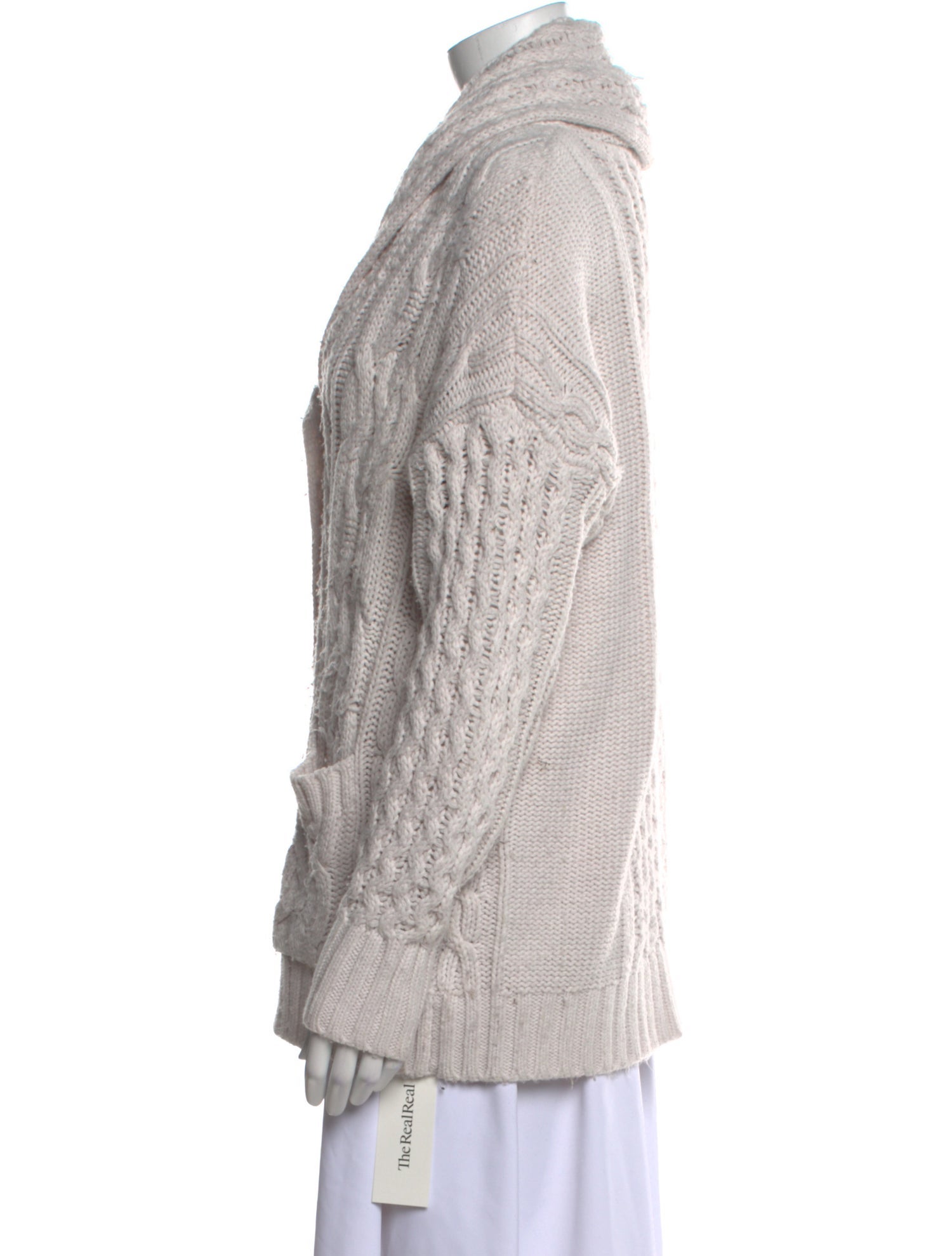 Skull Cashmere Cowl Neck Sweater