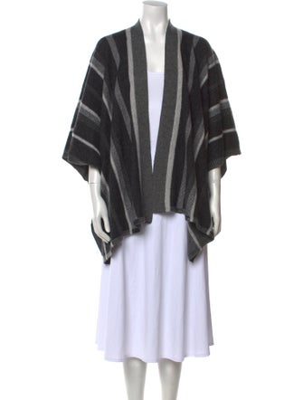 Skull Cashmere Wool Striped Sweater