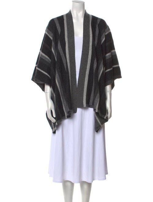 Skull Cashmere Wool Striped Sweater