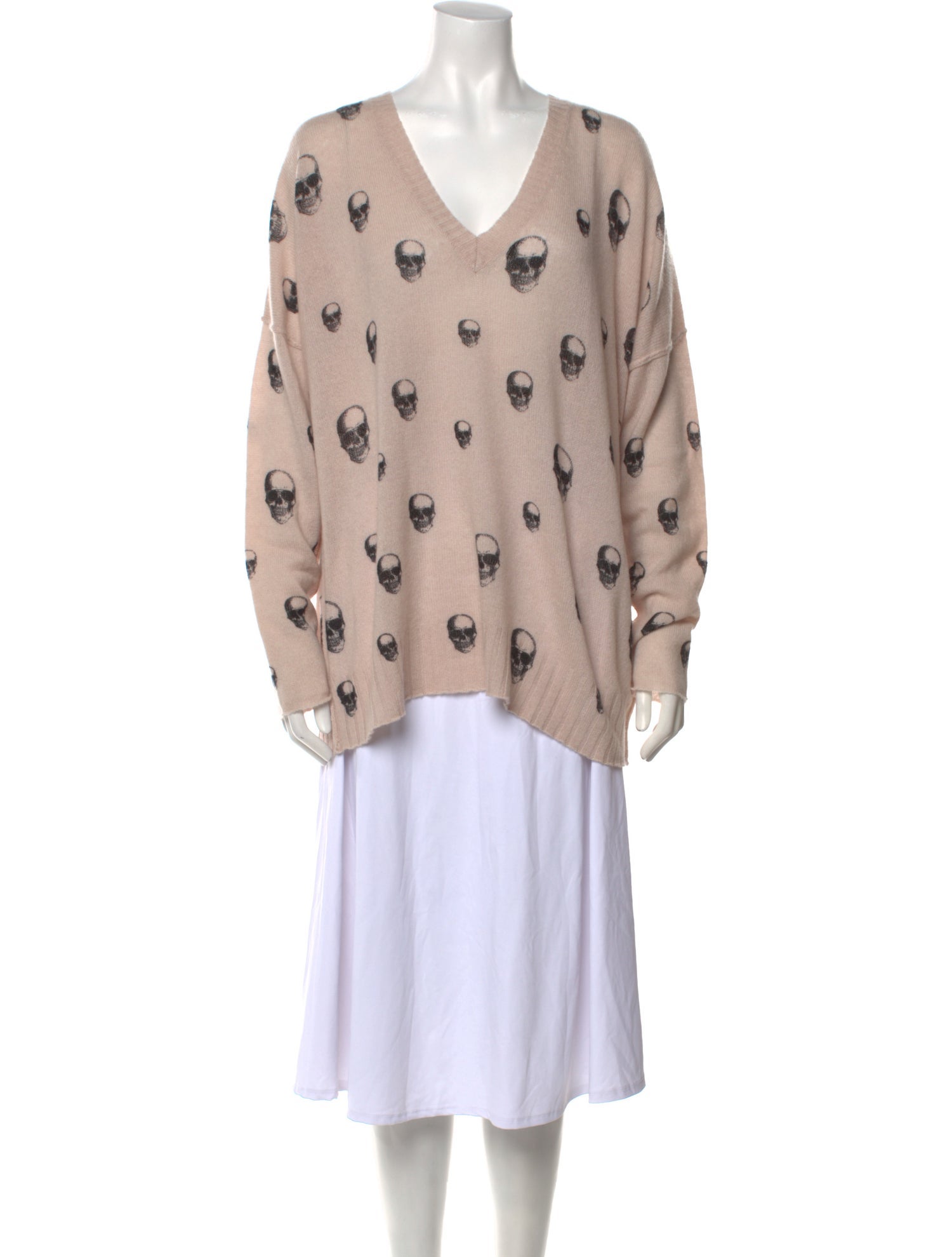 Skull Cashmere Cashmere Printed Sweater