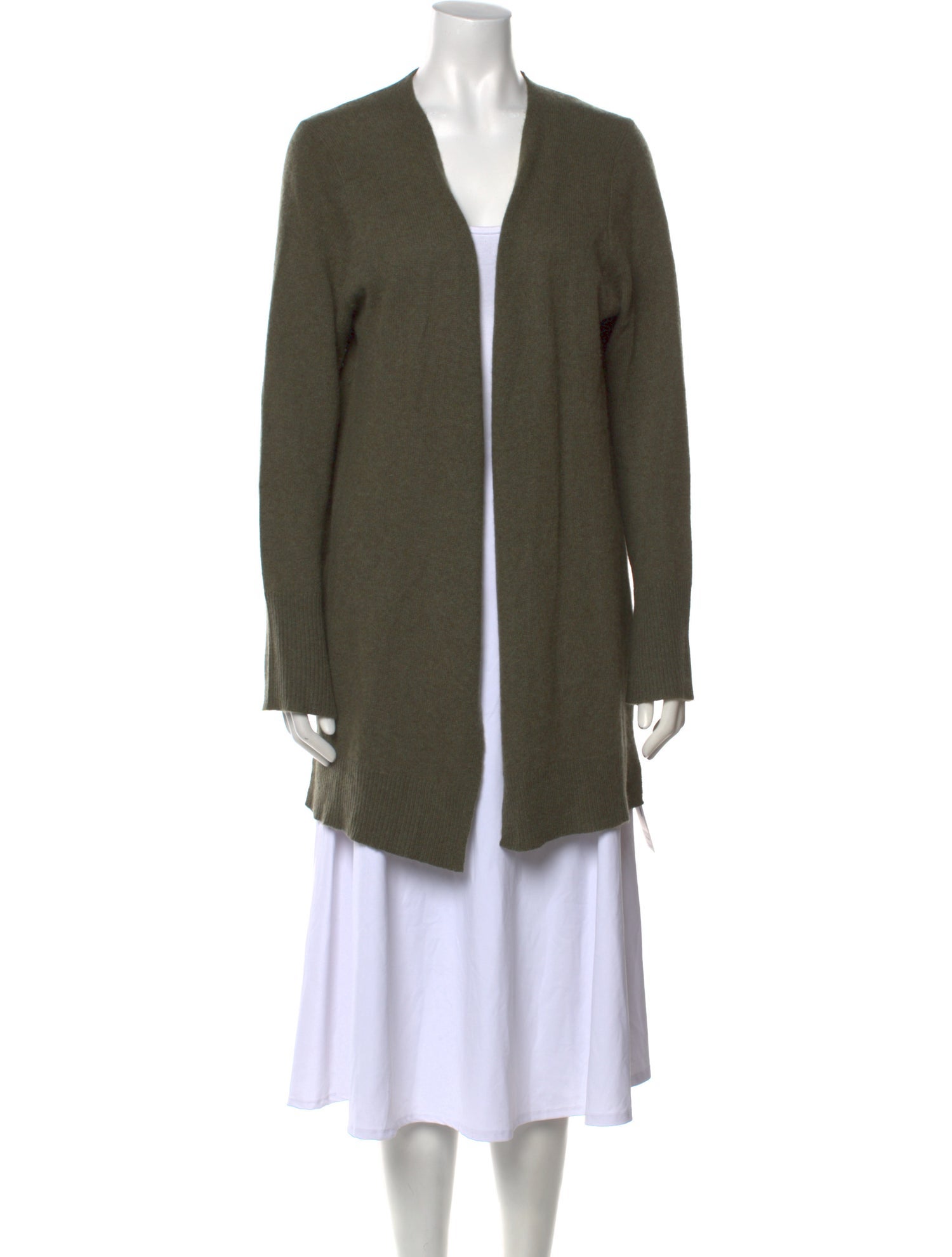 Skull Cashmere Cashmere Open Front Sweater