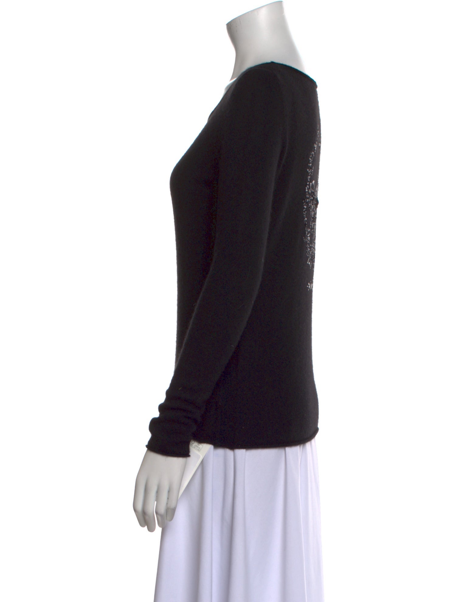 Skull Cashmere Cashmere Scoop Neck Sweater