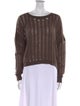 Skull Cashmere Cashmere Bateau Neckline Sweater