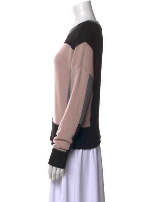 Skull Cashmere Cashmere Colorblock Pattern Sweater