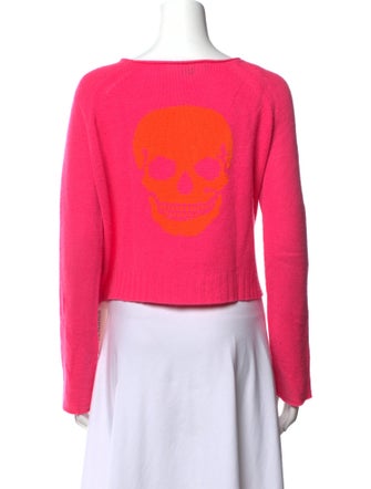 Skull Cashmere Cashmere Scoop Neck Sweater
