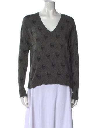 Skull Cashmere Cashmere Printed Sweater