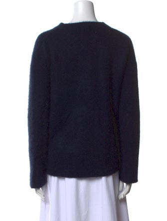 Skull Cashmere Wool Graphic Print Sweater