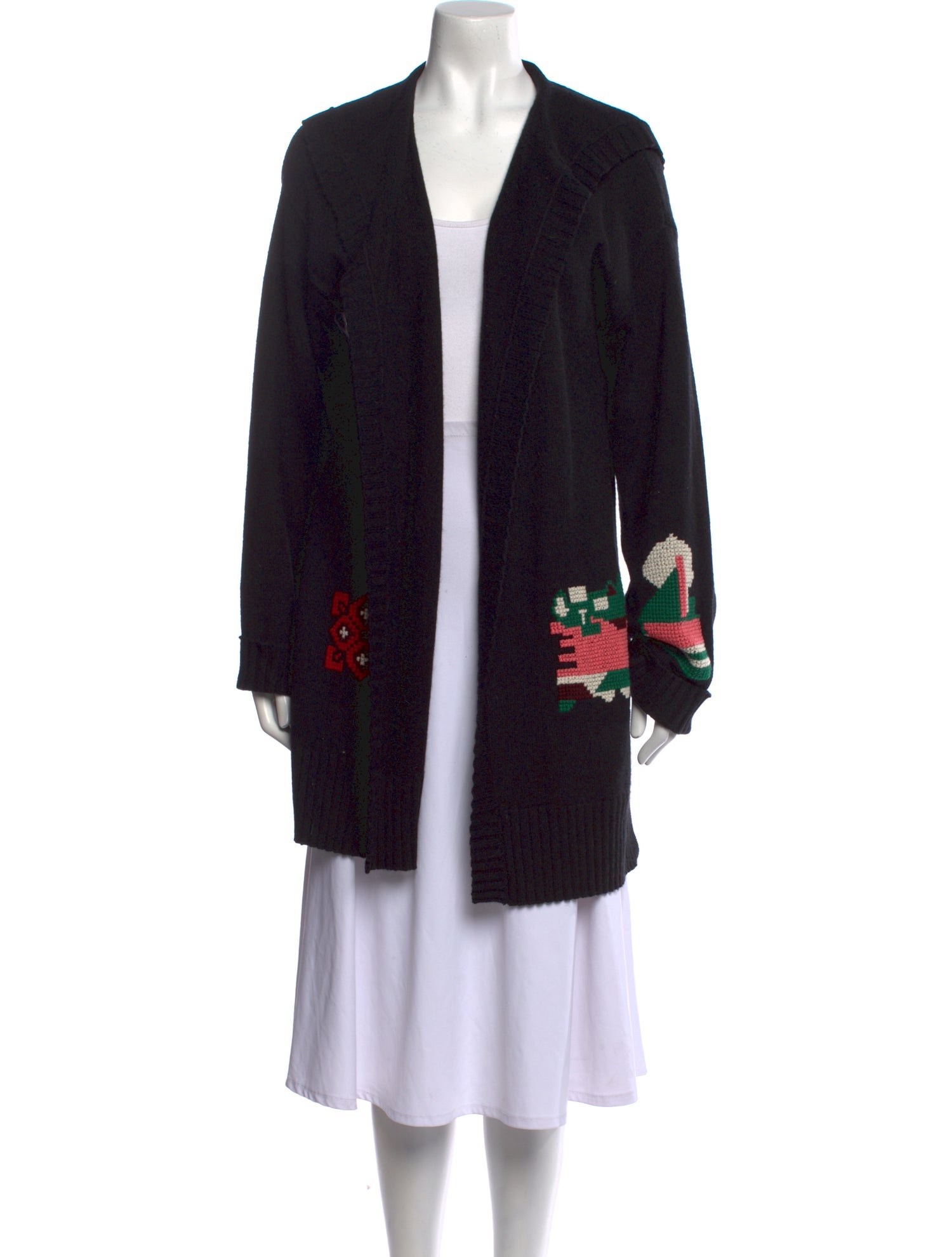 Skull Cashmere Cashmere Floral Print Sweater