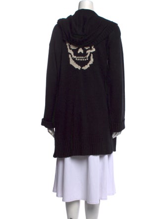 Skull Cashmere Cashmere Floral Print Sweater