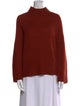 Skull Cashmere Cashmere Mock Neck Sweater