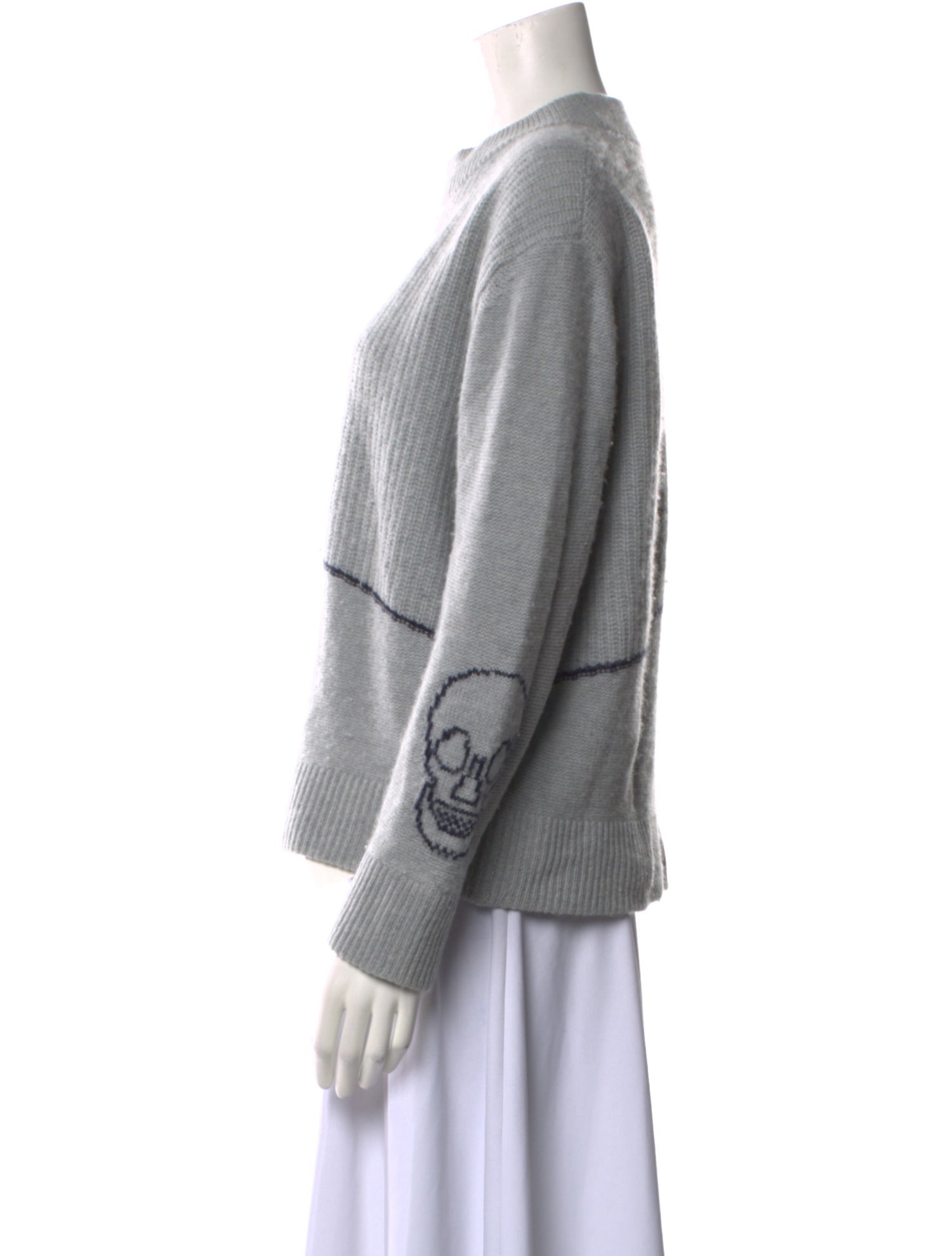 Skull Cashmere Cashmere Crew Neck Sweater