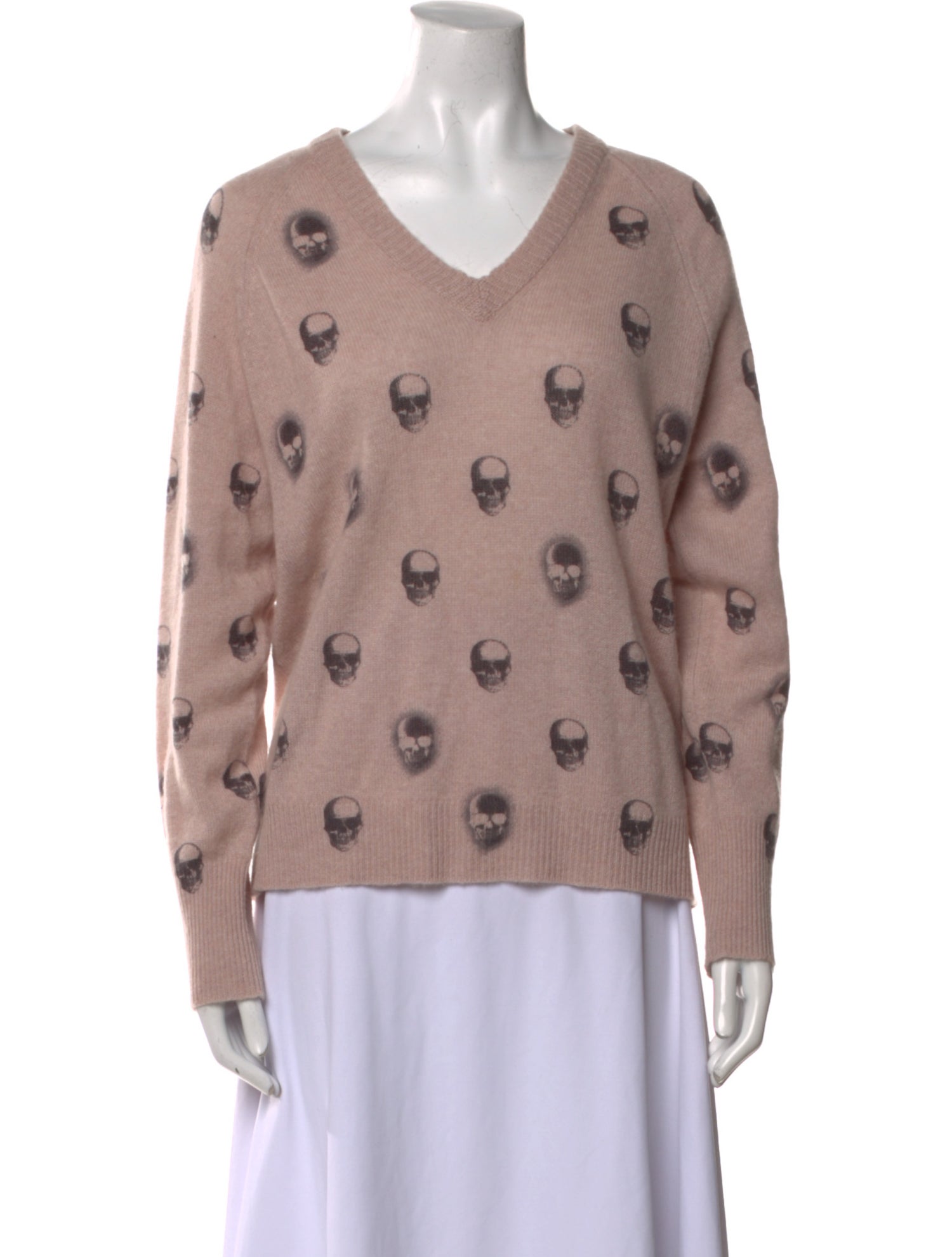 Skull Cashmere Cashmere Printed Sweater