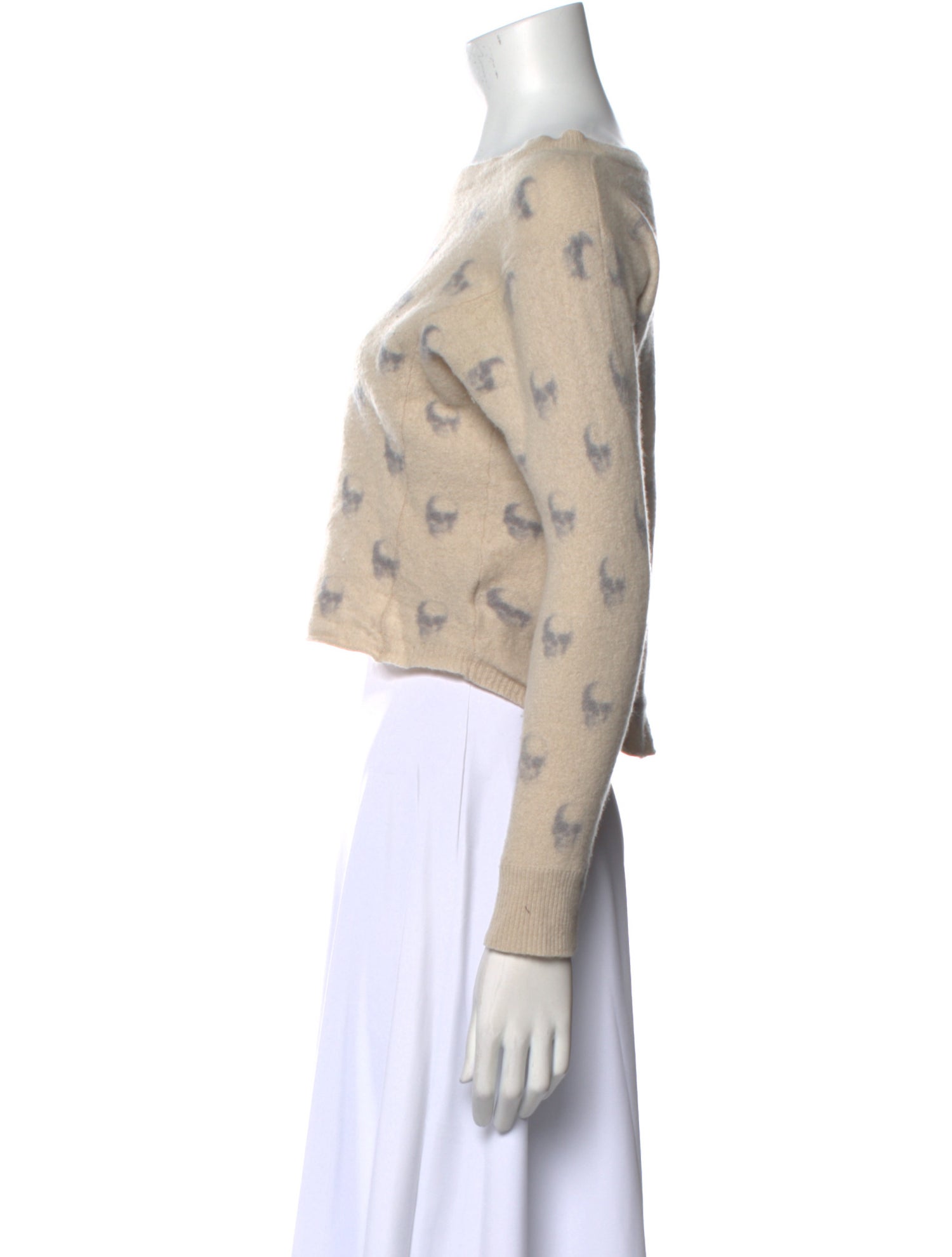 Skull Cashmere Cashmere Printed Sweater