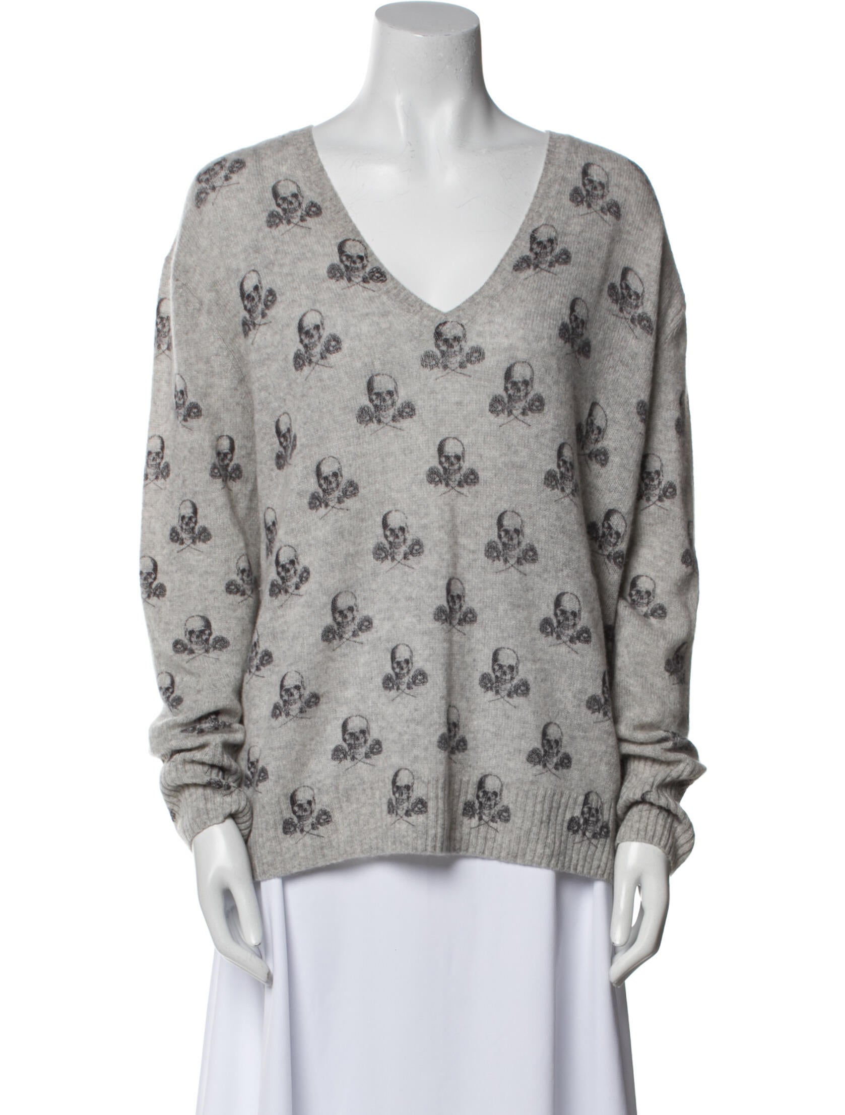 Skull Cashmere Cashmere Printed Sweater