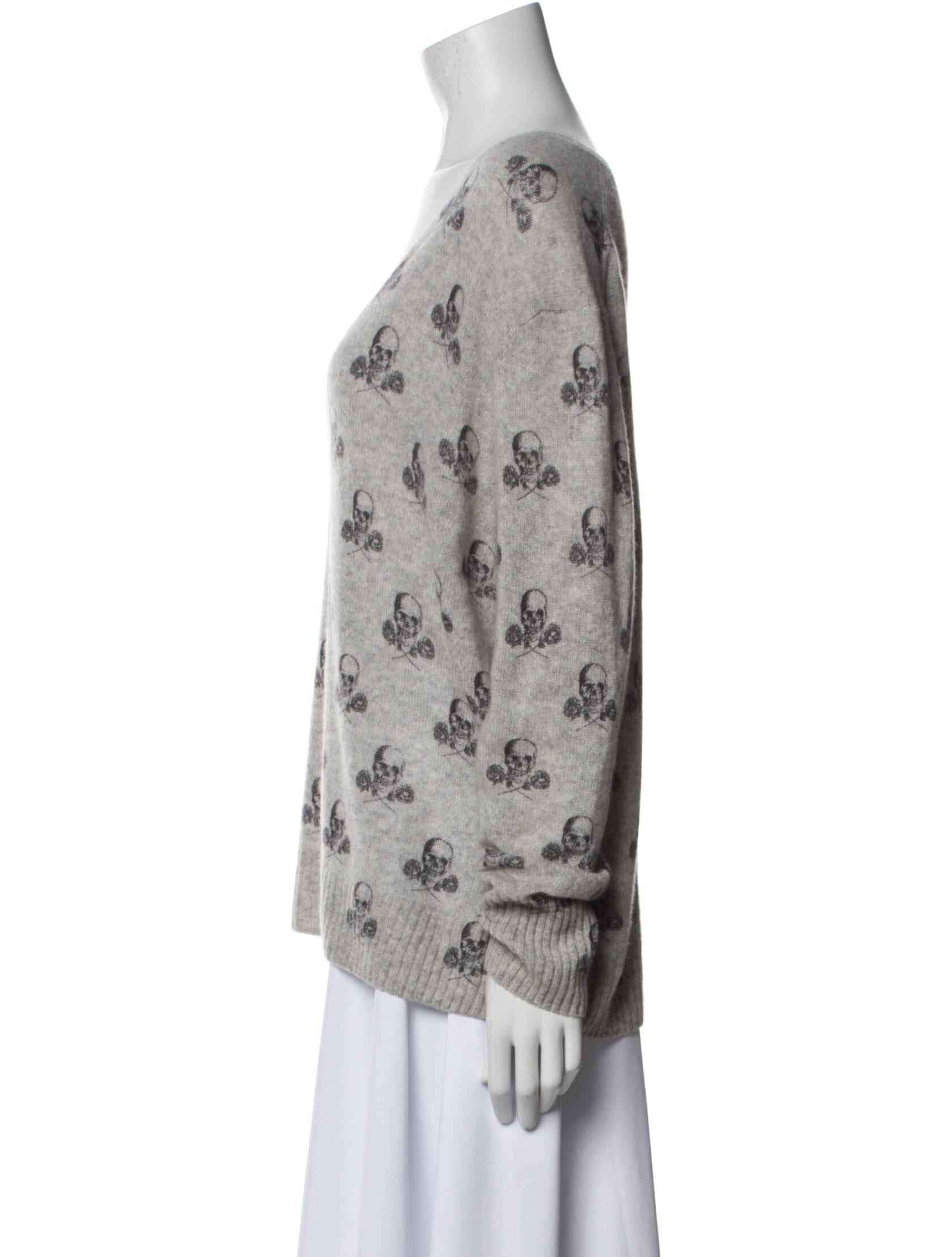 Skull Cashmere Cashmere Printed Sweater