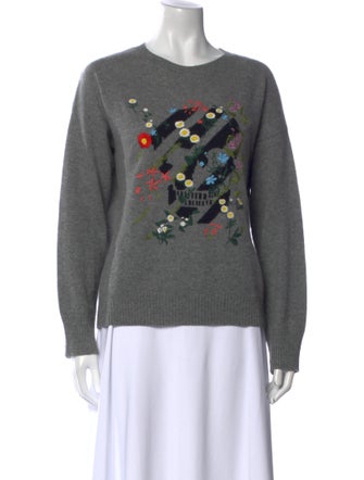 Skull Cashmere Cashmere Graphic Print Sweater