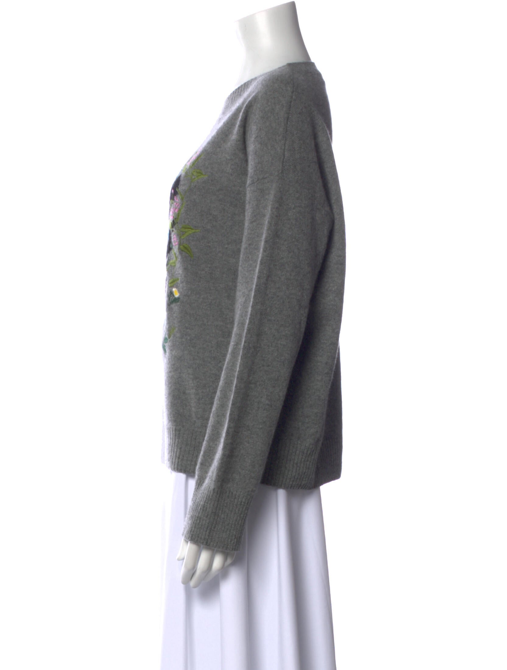 Skull Cashmere Cashmere Graphic Print Sweater