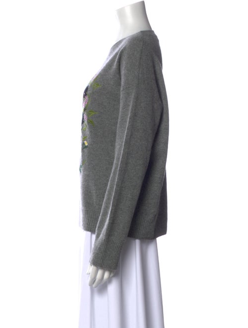 Skull Cashmere Cashmere Graphic Print Sweater