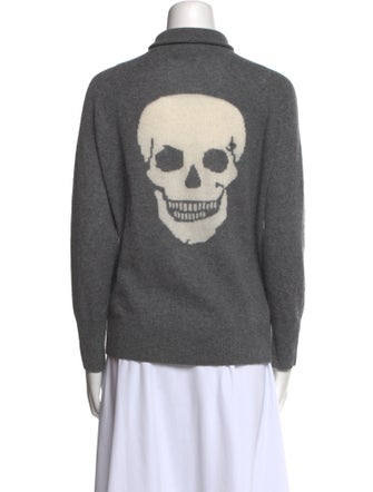 Skull Cashmere Cashmere Turtleneck Sweater