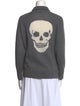 Skull Cashmere Cashmere Turtleneck Sweater