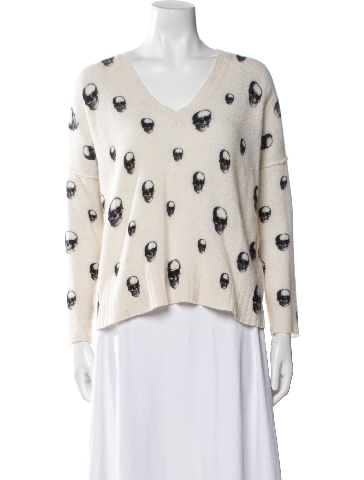 Skull Cashmere Cashmere Printed Sweater
