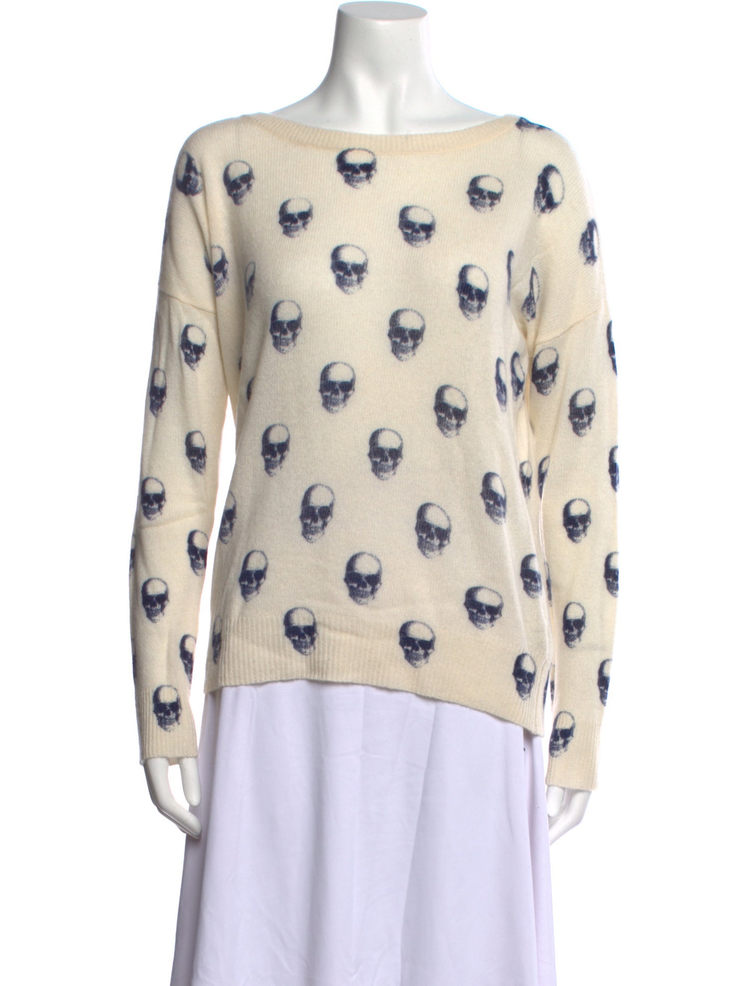 Skull Cashmere Cashmere Printed Sweater