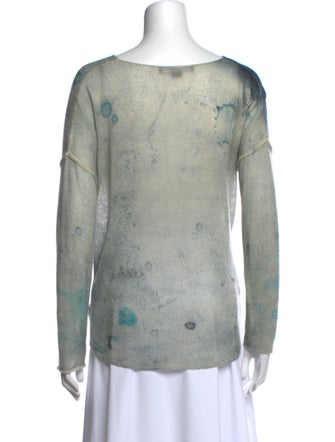 Skull Cashmere Cashmere Graphic Print Sweater