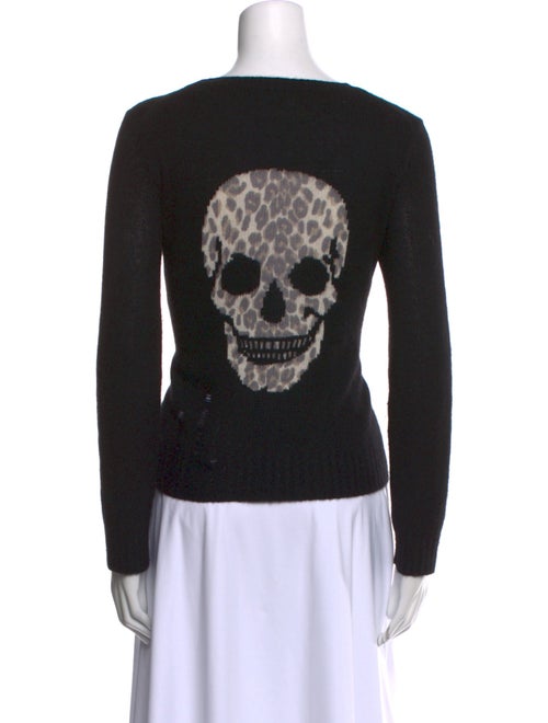 Skull Cashmere Cashmere Scoop Neck Sweater