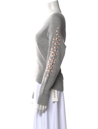 Skull Cashmere Cashmere V-Neck Sweater