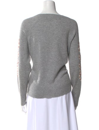 Skull Cashmere Cashmere V-Neck Sweater