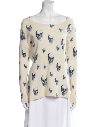 Skull Cashmere Cashmere Printed Sweater