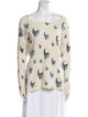 Skull Cashmere Cashmere Printed Sweater