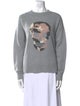 Skull Cashmere Cashmere Graphic Print Sweater