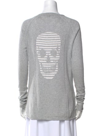 Skull Cashmere Cashmere V-Neck Sweater