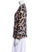 Skull Cashmere Cashmere Animal Print Sweater
