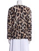Skull Cashmere Cashmere Animal Print Sweater
