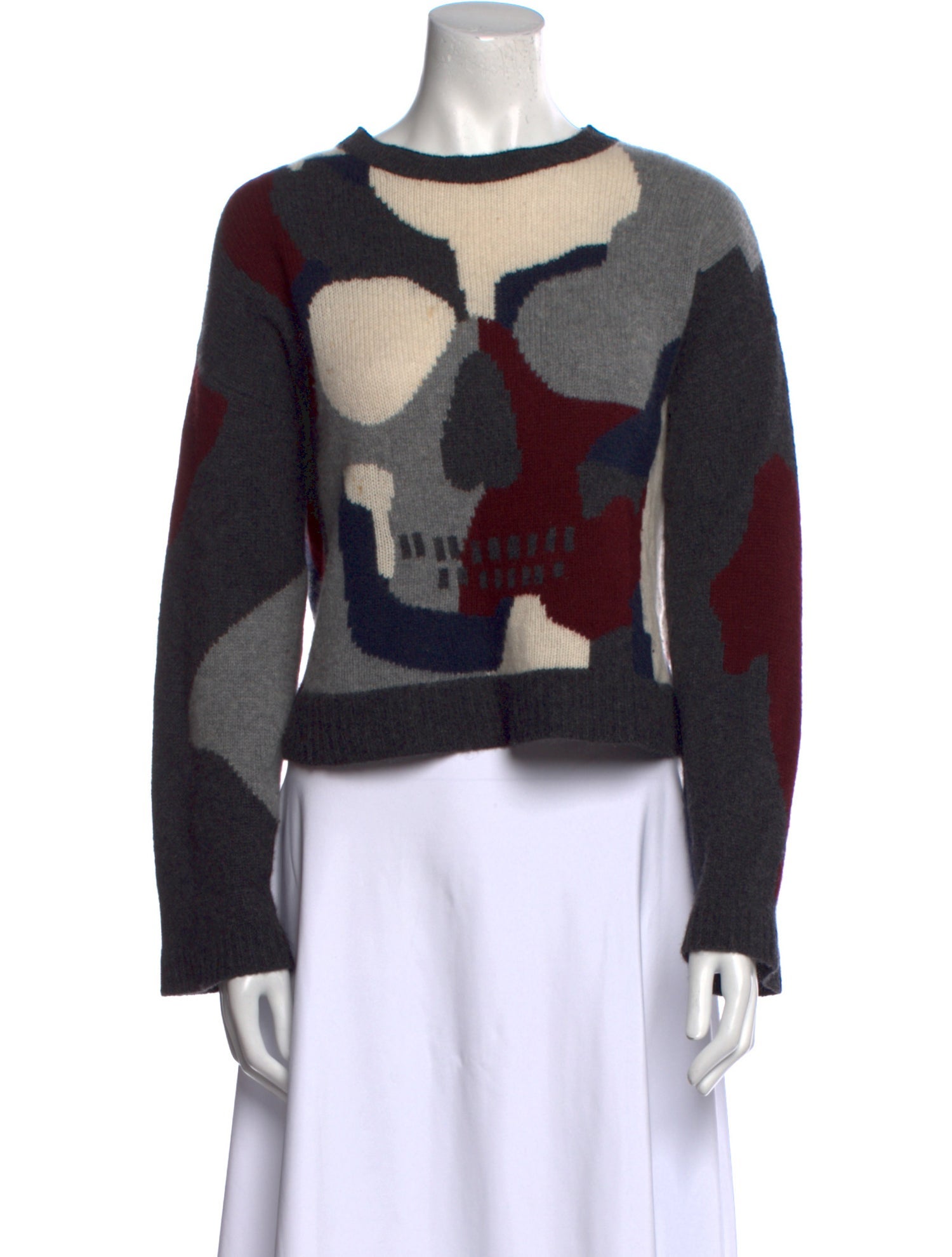 Skull Cashmere Cashmere Printed Sweater