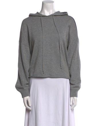 Skull Cashmere Bateau Neckline Long Sleeve Sweatshirt