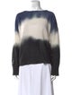 Skull Cashmere Cashmere Tie-Dye Print Sweater